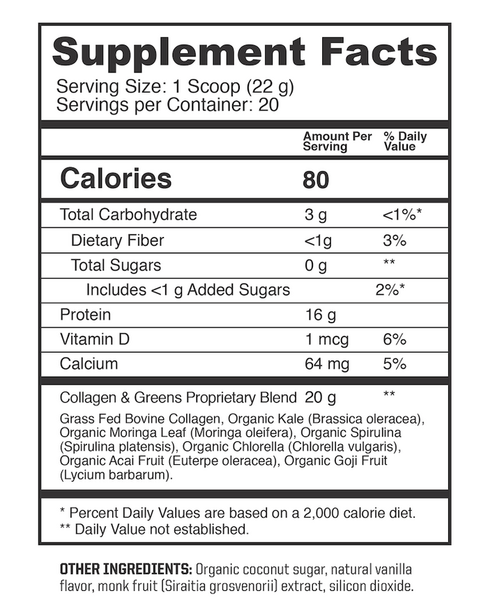 Miroxiva® Collagen+Greens