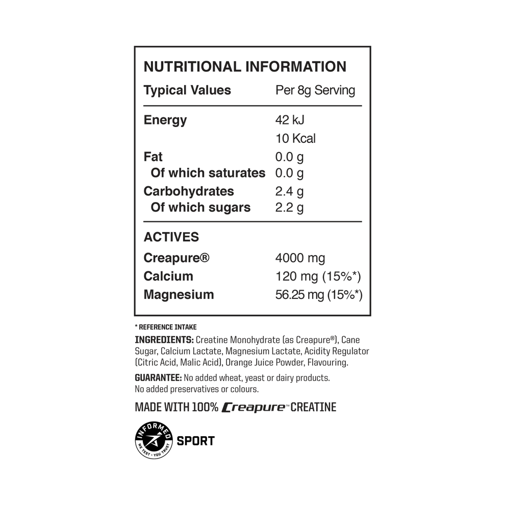 Miroxiva® Creatine - 30 servings, Lemon-citrus