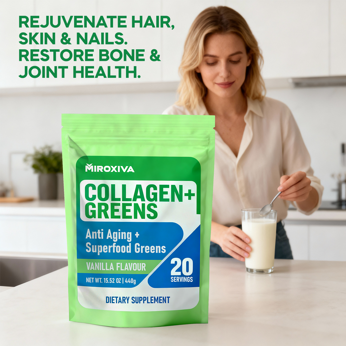 Miroxiva® Collagen+Greens